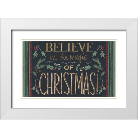 Wonderful Time VI White Modern Wood Framed Art Print with Double Matting by Tavoletti, Anne