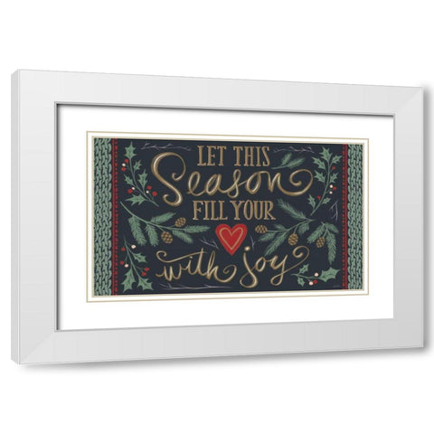 Wonderful Time VIII White Modern Wood Framed Art Print with Double Matting by Tavoletti, Anne