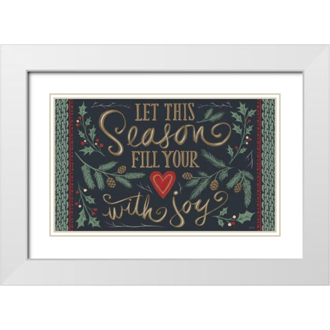 Wonderful Time VIII White Modern Wood Framed Art Print with Double Matting by Tavoletti, Anne