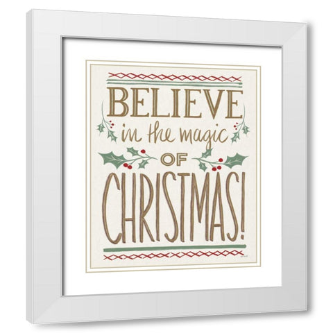 Wonderful Time II Light White Modern Wood Framed Art Print with Double Matting by Tavoletti, Anne