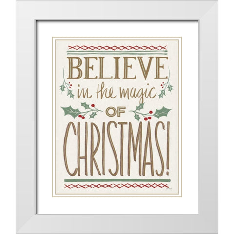 Wonderful Time II Light White Modern Wood Framed Art Print with Double Matting by Tavoletti, Anne