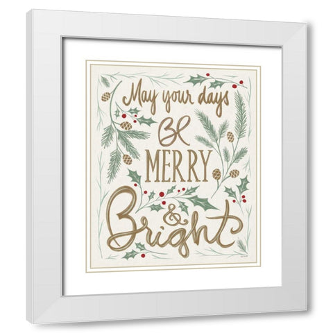Wonderful Time III Light White Modern Wood Framed Art Print with Double Matting by Tavoletti, Anne