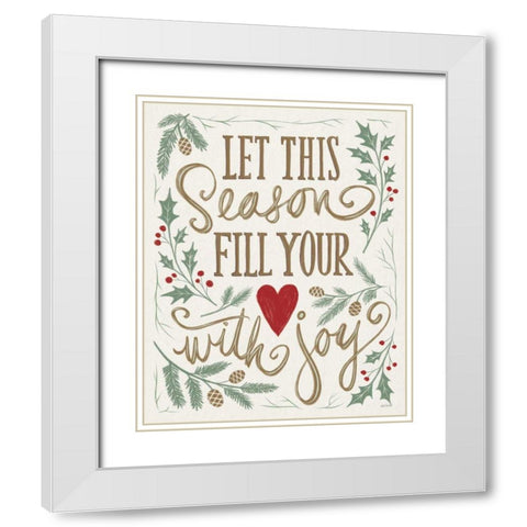 Wonderful Time IV Light White Modern Wood Framed Art Print with Double Matting by Tavoletti, Anne