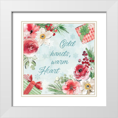 Holiday Ride VIII White Modern Wood Framed Art Print with Double Matting by June, Dina