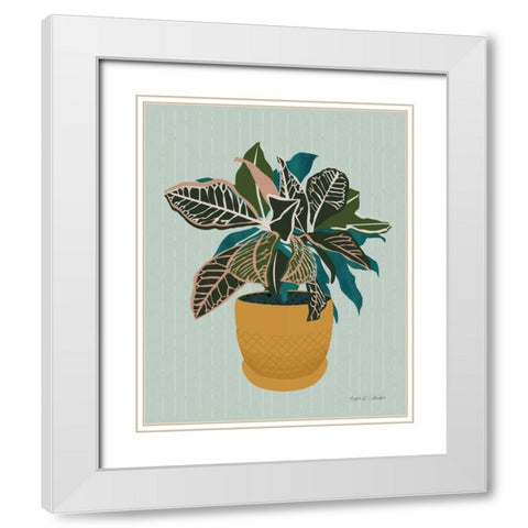 The Great Indoors I White Modern Wood Framed Art Print with Double Matting by Gallagher, Megan