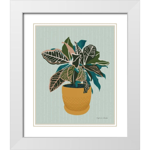 The Great Indoors I White Modern Wood Framed Art Print with Double Matting by Gallagher, Megan