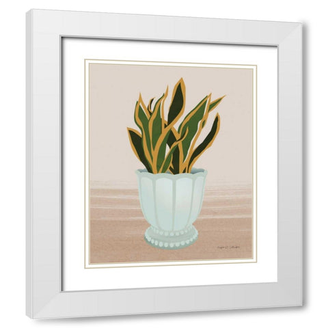 The Great Indoors II White Modern Wood Framed Art Print with Double Matting by Gallagher, Megan