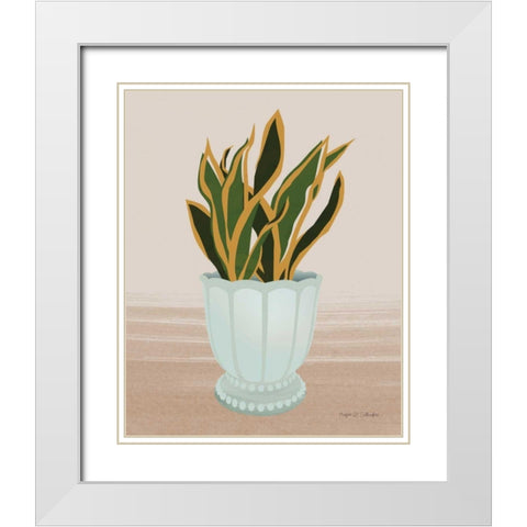 The Great Indoors II White Modern Wood Framed Art Print with Double Matting by Gallagher, Megan