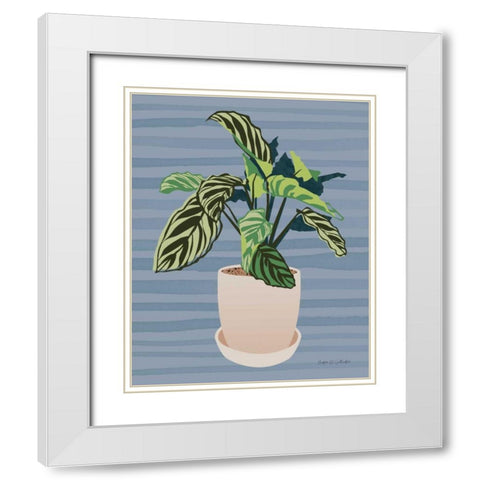 The Great Indoors III White Modern Wood Framed Art Print with Double Matting by Gallagher, Megan