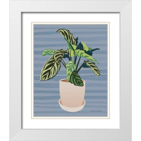 The Great Indoors III White Modern Wood Framed Art Print with Double Matting by Gallagher, Megan