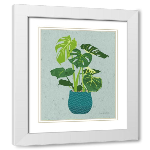 The Great Indoors IV White Modern Wood Framed Art Print with Double Matting by Gallagher, Megan