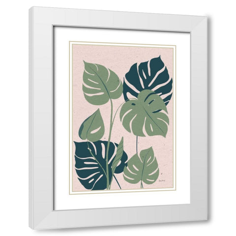 Balance VI White Modern Wood Framed Art Print with Double Matting by Thorns, Becky