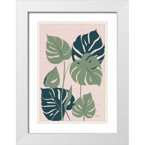 Balance VI White Modern Wood Framed Art Print with Double Matting by Thorns, Becky