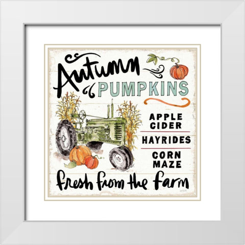 Harvest Times X White Modern Wood Framed Art Print with Double Matting by Tavoletti, Anne