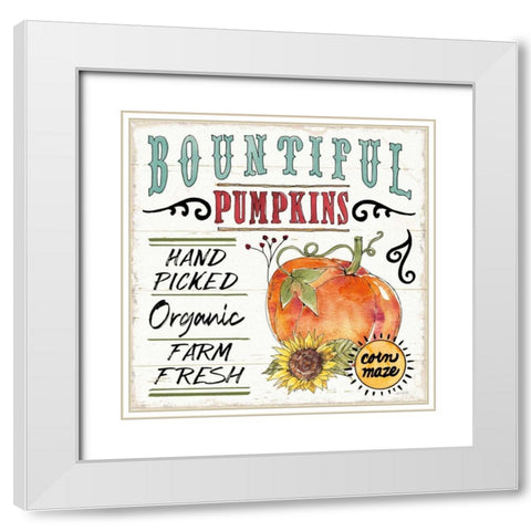 Harvest Times XI White Modern Wood Framed Art Print with Double Matting by Tavoletti, Anne