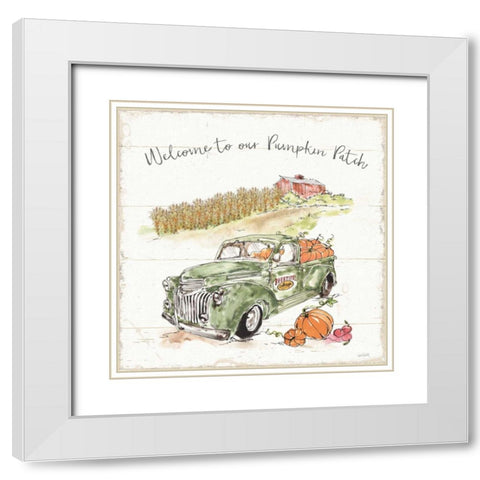 Harvest Times XIII White Modern Wood Framed Art Print with Double Matting by Tavoletti, Anne