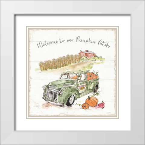 Harvest Times XIII White Modern Wood Framed Art Print with Double Matting by Tavoletti, Anne