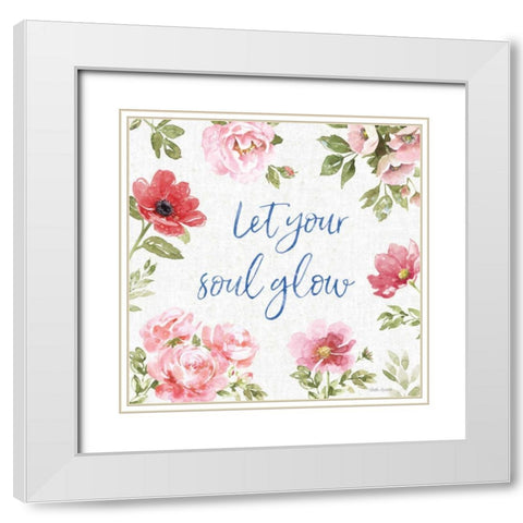 From the East VIII White Modern Wood Framed Art Print with Double Matting by Grove, Beth