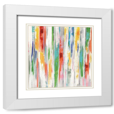 Spring Window Bright White Modern Wood Framed Art Print with Double Matting by Vassileva, Silvia