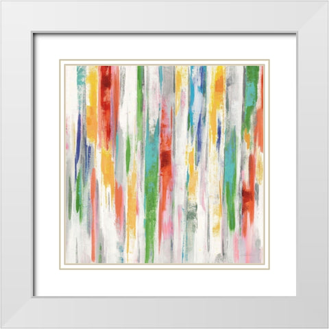 Spring Window Bright White Modern Wood Framed Art Print with Double Matting by Vassileva, Silvia