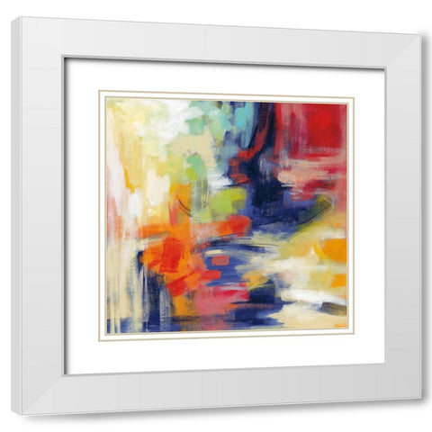 Bright Kyoto Summer White Modern Wood Framed Art Print with Double Matting by Vassileva, Silvia