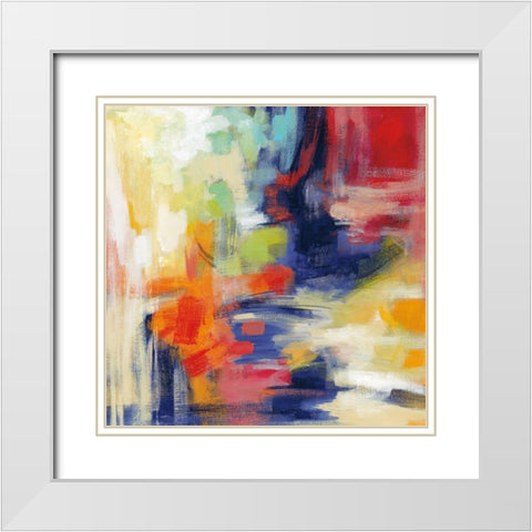 Bright Kyoto Summer White Modern Wood Framed Art Print with Double Matting by Vassileva, Silvia