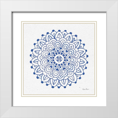 Eastern Dreams I White Modern Wood Framed Art Print with Double Matting by Zaman, Farida