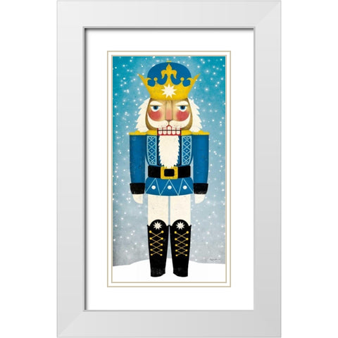 Nutcracker Bright III White Modern Wood Framed Art Print with Double Matting by Fowler, Ryan