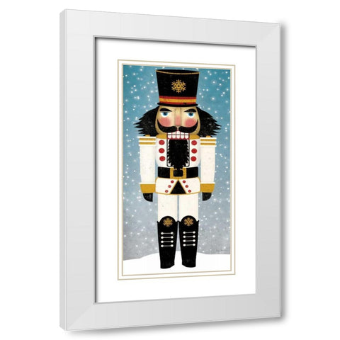 Nutcracker Bright IV White Modern Wood Framed Art Print with Double Matting by Fowler, Ryan