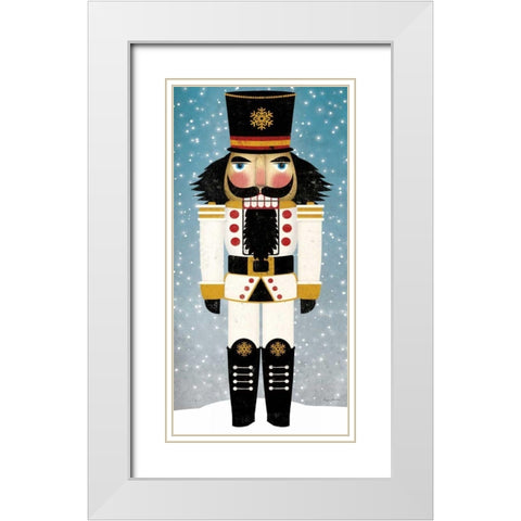 Nutcracker Bright IV White Modern Wood Framed Art Print with Double Matting by Fowler, Ryan