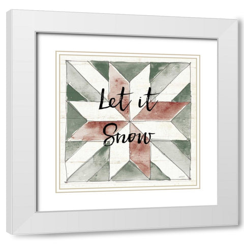 Holiday Farm Memories XIV White Modern Wood Framed Art Print with Double Matting by Tavoletti, Anne