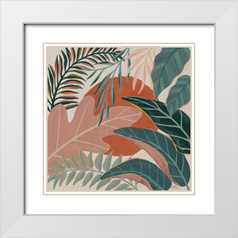 Big Cat Beauty IV White Modern Wood Framed Art Print with Double Matting by Penner, Janelle