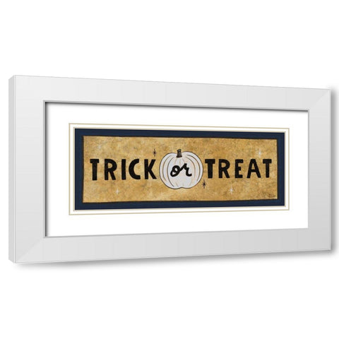Frightfully Wicked VII Dark White Modern Wood Framed Art Print with Double Matting by Averinos, Melissa