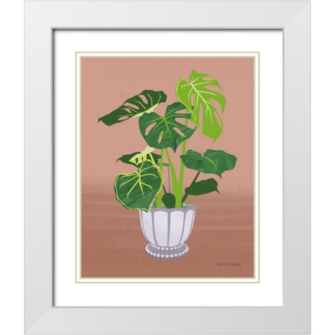 The Great Indoors V White Modern Wood Framed Art Print with Double Matting by Gallagher, Megan