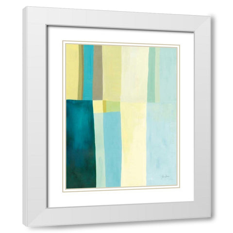 Place of My Own I White Modern Wood Framed Art Print with Double Matting by Davies, Jane