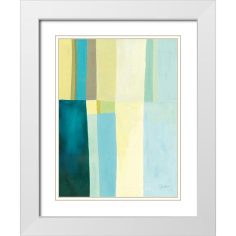 Place of My Own I White Modern Wood Framed Art Print with Double Matting by Davies, Jane