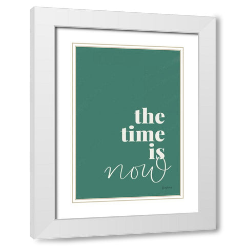 Bright Home I White Modern Wood Framed Art Print with Double Matting by Thorns, Becky