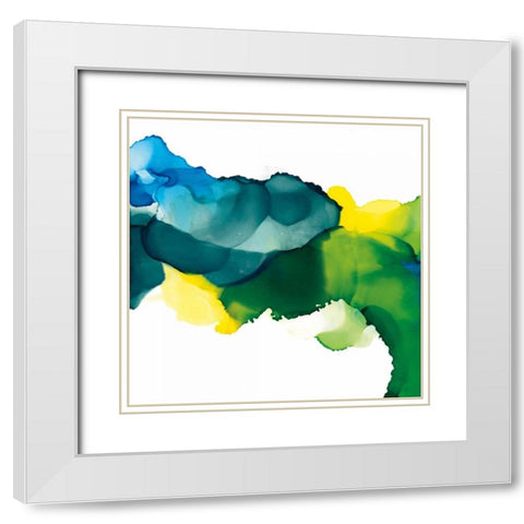 Pod White Modern Wood Framed Art Print with Double Matting by Paschke, Chris