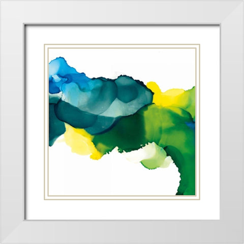 Pod White Modern Wood Framed Art Print with Double Matting by Paschke, Chris