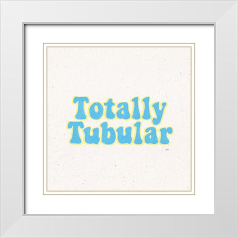 Throwback V White Modern Wood Framed Art Print with Double Matting by York, Leah