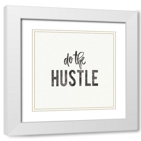 Work from Home II White Modern Wood Framed Art Print with Double Matting by Wild Apple Portfolio