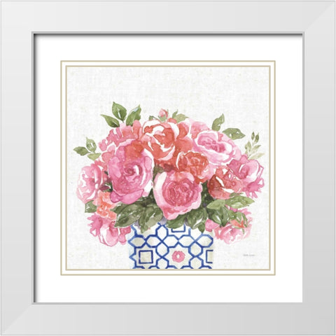 From the East IV No Words White Modern Wood Framed Art Print with Double Matting by Grove, Beth