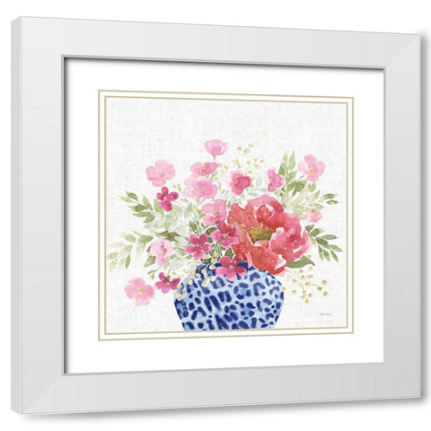 From the East V No Words White Modern Wood Framed Art Print with Double Matting by Grove, Beth