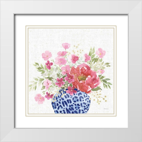 From the East V No Words White Modern Wood Framed Art Print with Double Matting by Grove, Beth