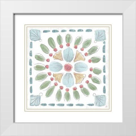 Desert Beauties XVI White Modern Wood Framed Art Print with Double Matting by Brissonnet, Daphne