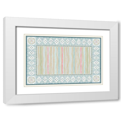 Desert Beauties XVIII White Modern Wood Framed Art Print with Double Matting by Brissonnet, Daphne