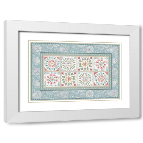 Desert Beauties XIX White Modern Wood Framed Art Print with Double Matting by Brissonnet, Daphne