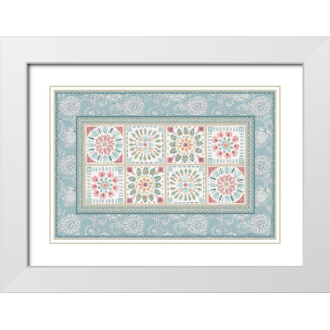 Desert Beauties XIX White Modern Wood Framed Art Print with Double Matting by Brissonnet, Daphne