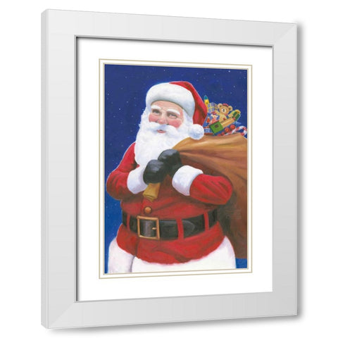 James Santa White Modern Wood Framed Art Print with Double Matting by Wiens, James