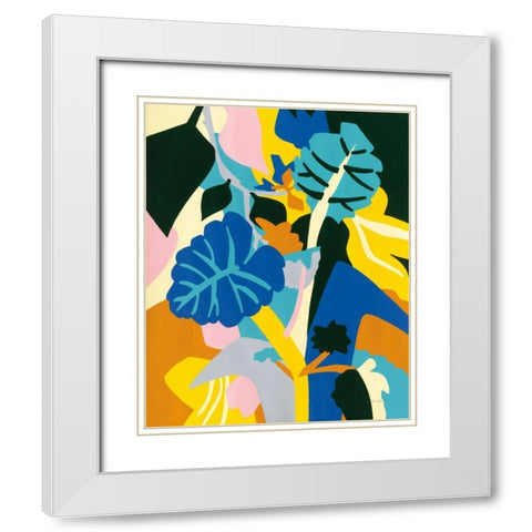 Balmy Day White Modern Wood Framed Art Print with Double Matting by Gallagher, Megan